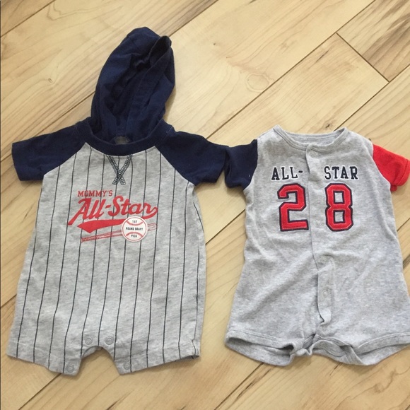 Other - 2 Sporty infant one pieces